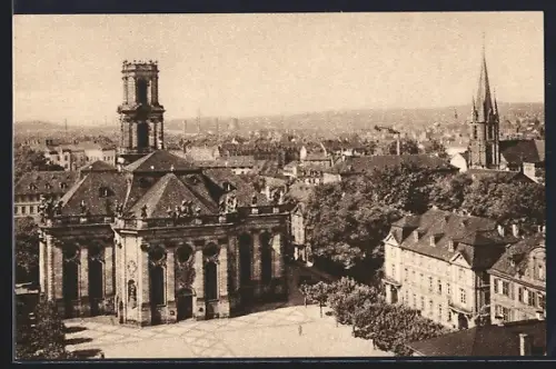 AK Saarbrücken, Ludwigskirche, St. Jakobskirche