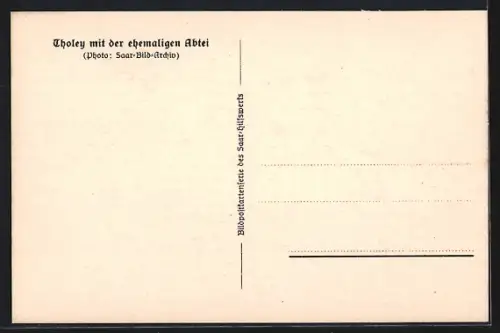 AK Tholey, Ehemalige Abtei