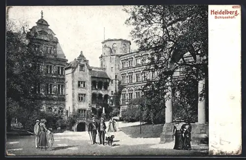 AK Heidelberg, Schlosshof
