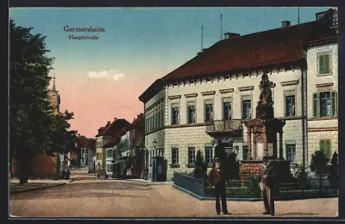AK Germersheim, Hauptstrasse