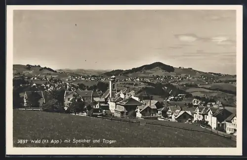 AK Wald, Totalansicht mit Speicher & Trogen