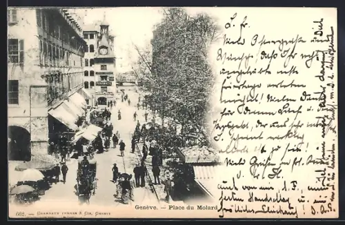 AK Genève, Place du Molard