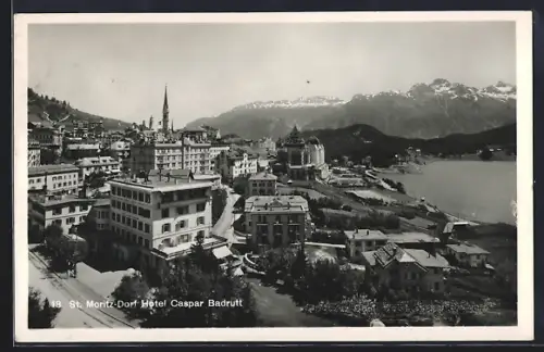 AK St. Moritz-Dorf, Hotel Caspar Badrutt