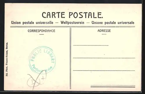 AK Romont, La grande Rue, Strassenpartie