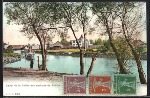 AK Bienne, Canal de la Thièle