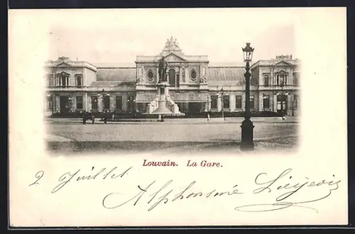 AK Louvain, La Gare