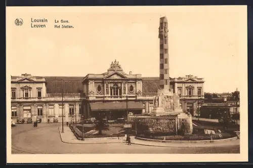AK Louvain, La Gare