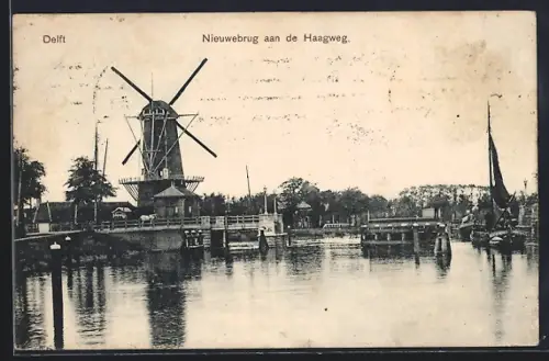 AK Delft, Nieuwebrug aan de Haagweg