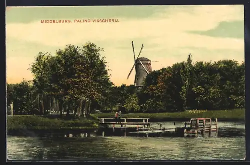 AK Middelburg, Windmühle am Fluss