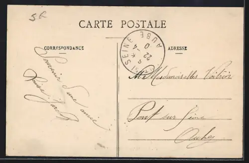 AK Romilly-sur-Seine, La Gare
