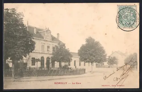 AK Romilly, La Gare