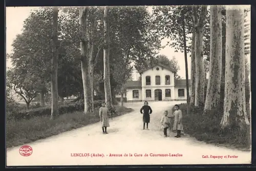 AK Lenclos, Avenue de la Gare de Courtenot-Lenclos