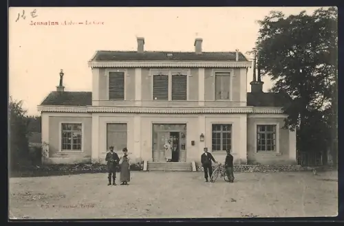AK Jessains /Aube, La Gare