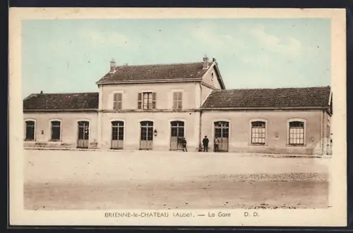 AK Brienne-le-Chateau /Aube, La Gare