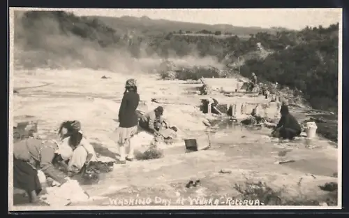 AK Rotorua, Washing Day at Whaka