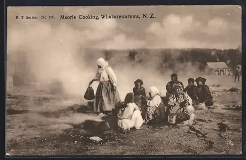 AK Whakarewarewa, Maoris Cooking