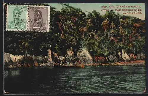 AK Cobre, Minas, Vetas al Mar estrecho de Magallanes, Bergbau