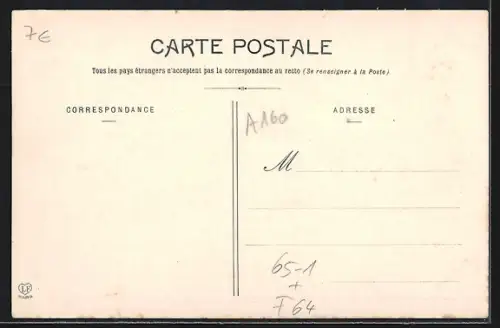 AK Pau, Quai de la Gare, Bahnhof