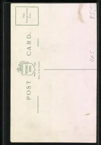 AK Lied Nearer my God to thee, gespielt vom Orchester des Passagierschiffes Titanic bei deren Untergang 1912