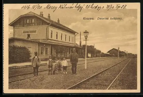 AK Kozowa, Dworzec kolejowy