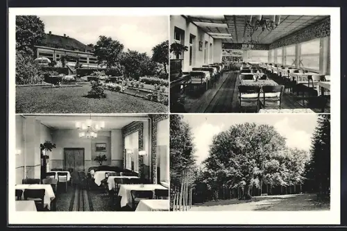 AK Bad Münder /Deister, Berggasthaus und Pension Ziegenbuche, Bes. W. Dolle