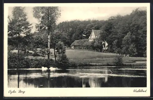 AK Nienburg a. d. Weser, Pension Oyler Berg, Inh. H. Strassburg