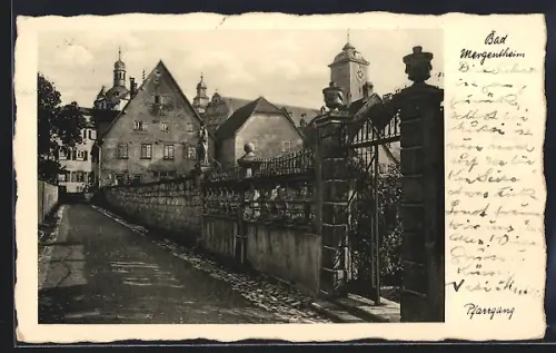 AK Bad Mergentheim, Pfarrgang