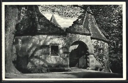 AK Rothenburg o. T., Burgtor