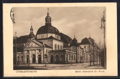 AK Berlin-Charlottenburg, Staatliche Hochschule für Musik