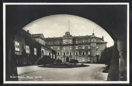 AK Baden-Baden, Neues Schloss