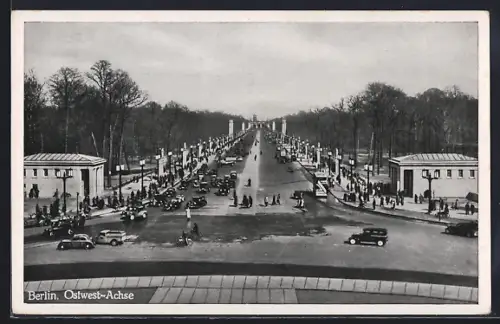 AK Berlin-Tiergarten, Ostwest-Achse