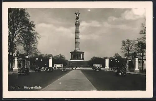 AK Berlin-Tiergarten, Siegessäule