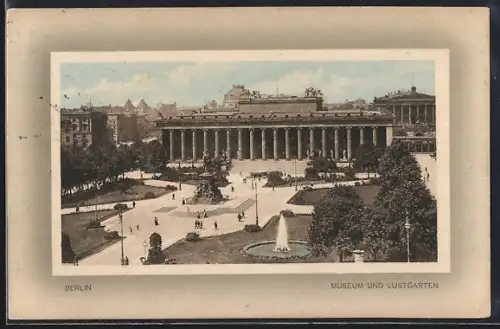 AK Berlin, Museum und Lustgarten