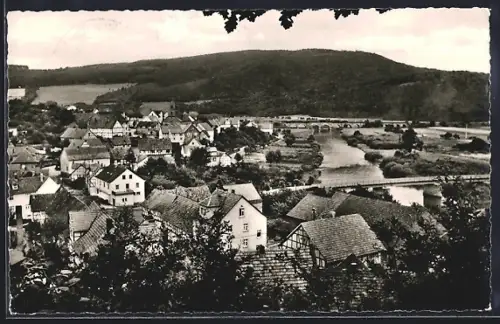 AK Beiseförth an der Fulda, Zweibrückenblick