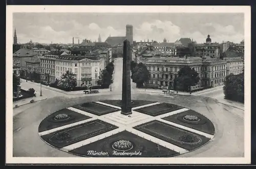 AK München, Karolinenplatz