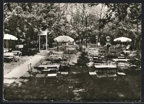 AK Berlin-Wannsee, Pavillon Kohlhasenbrück, Bes. Duvinage, Neue Kreisstrasse 35-37
