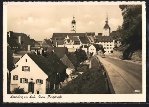 AK Landsberg am Lech, Neue Bergstrasse