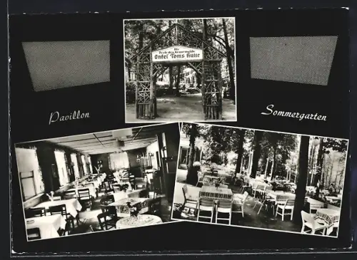 AK Berlin-Zehlendorf, Restaurant Onkel Toms Hütte, Onkel Tom Strasse