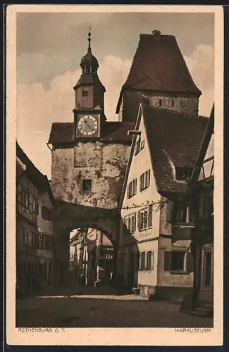 AK Rothenburg o. T., Markusturm