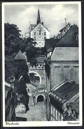 AK Wiesbaden, Römertor