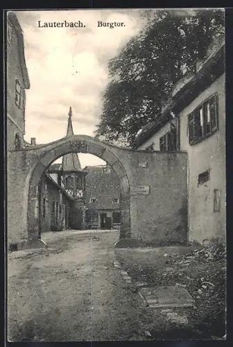 AK Lauterbach / Hessen, Burgtor