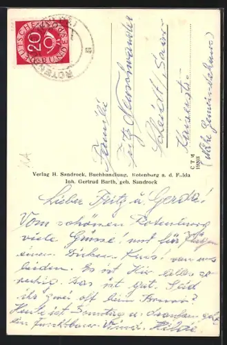 AK Rotenburg a. d. Fulda, Alte Landvogtei