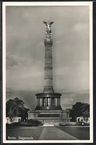 AK Berlin-Tiergarten, Siegessäule
