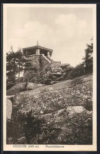 AK Kösseine, Aussichtsturm