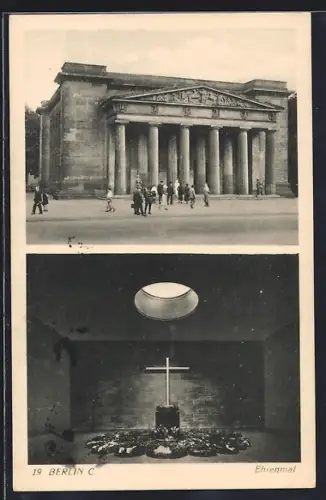 AK Berlin, Ehrenmal Unter den Linden