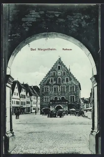 AK Bad Mergentheim, Rathaus