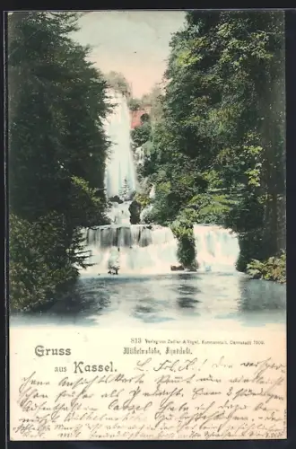 AK Kassel, Wilhelmshöhe, Aquädukt