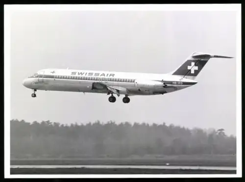 Fotografie Flugzeug Douglas DC-9 Swissair HB-IFO