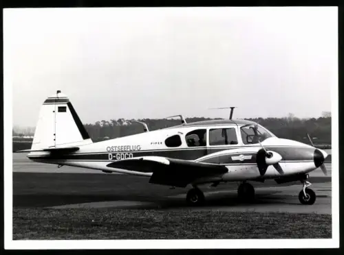 Fotografie Flugzeug Piper PA-23-160 Apache Ostseeflug D-GDCO