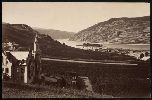 Fotografie unbekannter Fotograf, Ansicht Boppard / Rhein, die Haushaltungsschule am Rhein